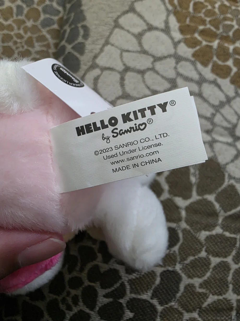 Hello Kitty Plush with Pink Bow & Teddy